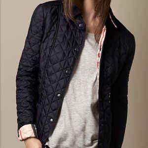 Burberry Brit Diamond Quilted Jacket